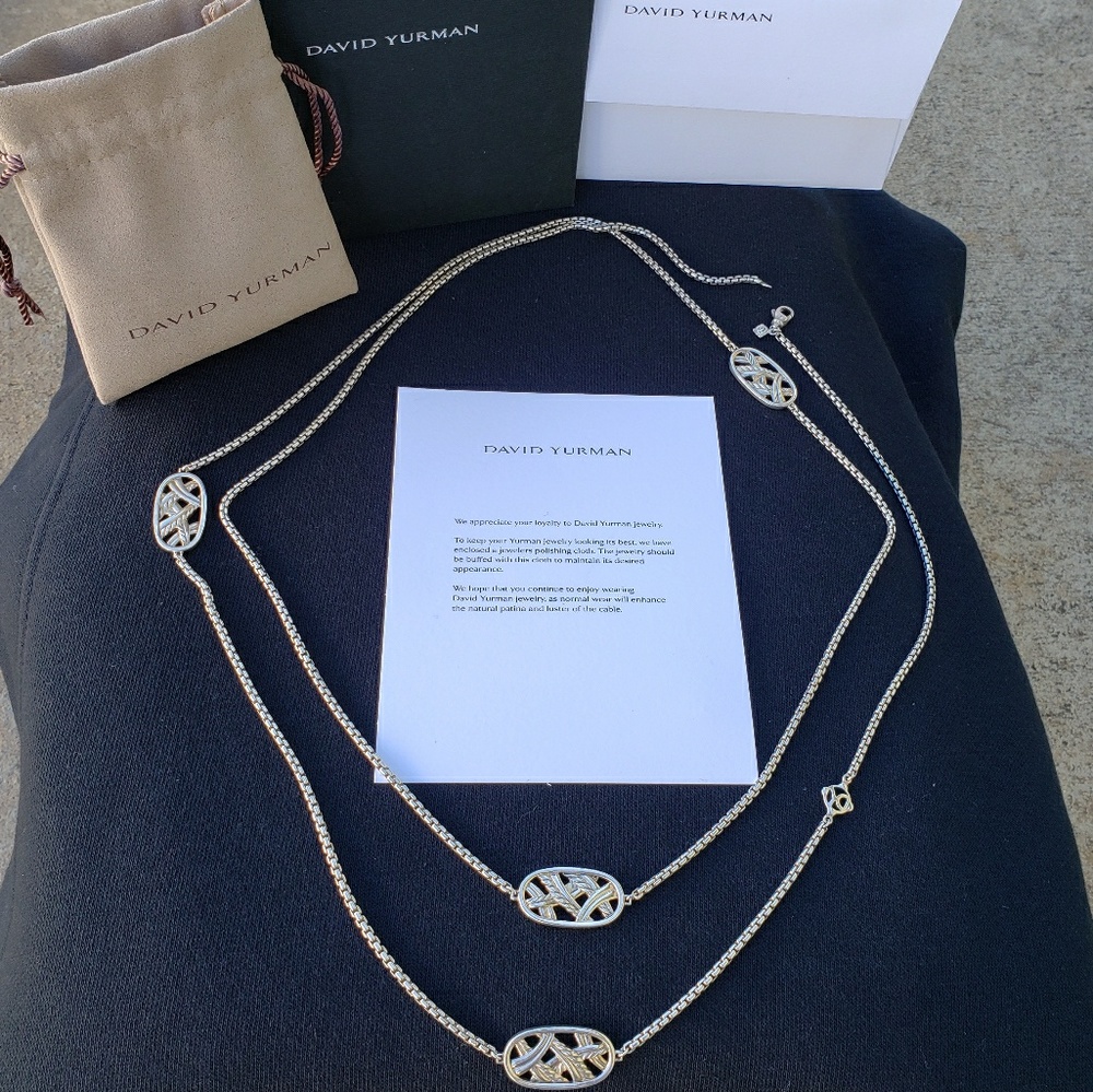 David Yurman Papyrus Collection Necklace 54"